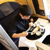 How the "winged restaurant" Japanese airline All Nippon Airways