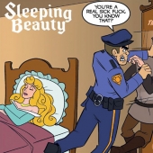 If disney cartoons were the police