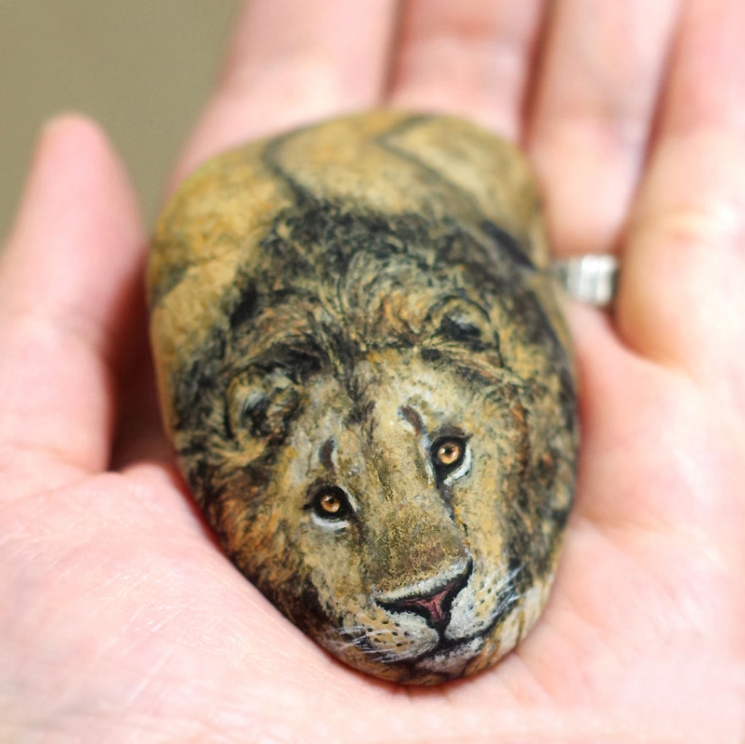 I'm not a cat, don't stroke me: the artist reveals the unique nature of the stones