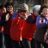 In China, they are massively buying remote controls that help to "turn off" dancing grandmothers