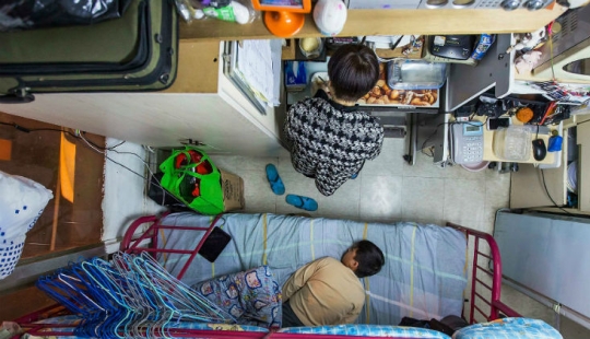 In cramped quarters, but no offense: ah, this brave new world of micro-apartments