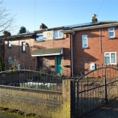 In England, a house with three bedrooms, a garden and the body of the previous owner is for sale