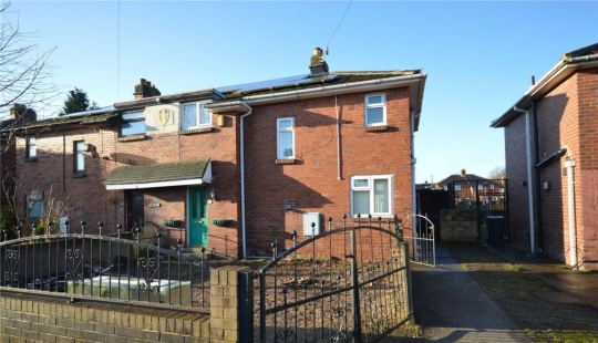 In England, a house with three bedrooms, a garden and the body of the previous owner is for sale