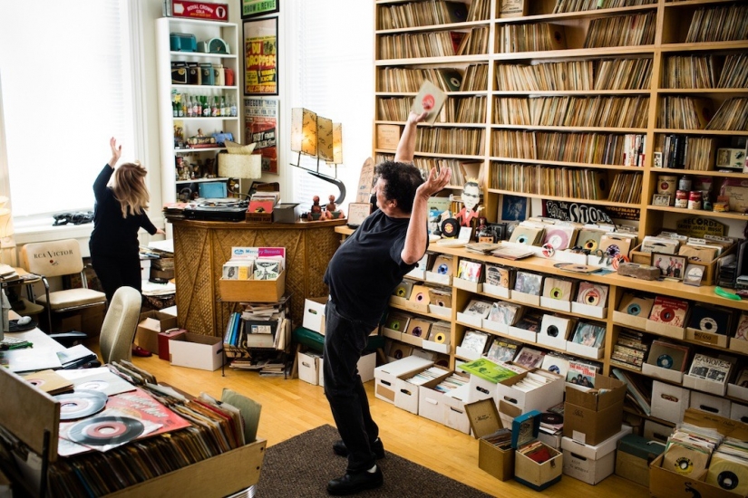 Incredible collections of vinyl records and their owners