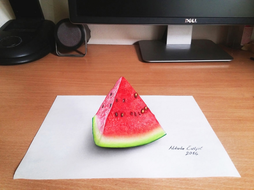 Incredibly realistic 3D drawings