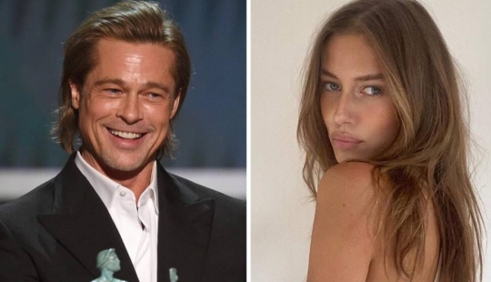 Is this love? Brad Pitt brought a new passion to the French estate, similar to the young Jolie