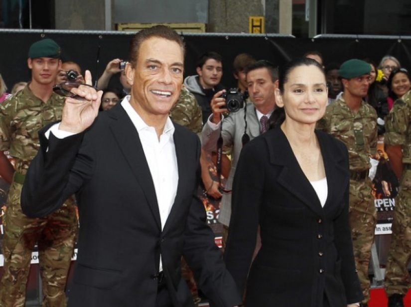 Jean-Claude Van Damme y Gladys Portugese: A través de las espinas hacia la felicidad