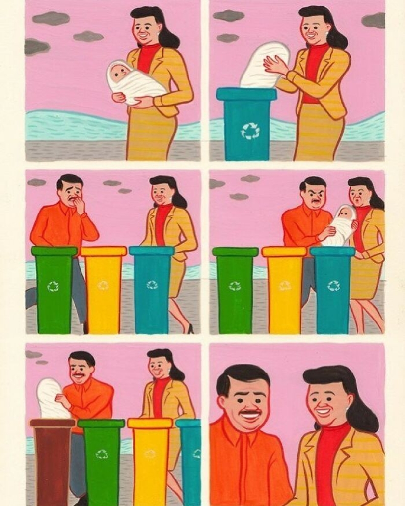 Joan Cornella and his Dark Comics