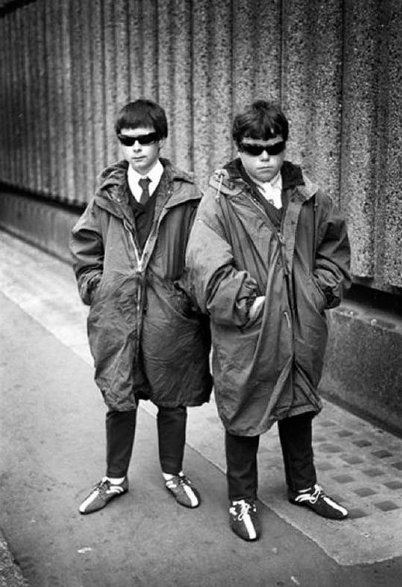 Jóvenes londinenses de los años 70 y 80