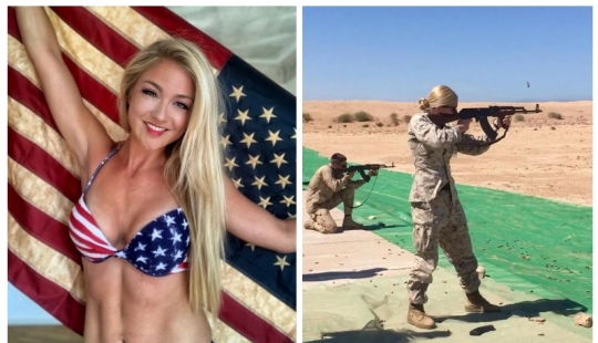 Killer beauty: combat "Barbie" can destroy the enemy with his bare hands Killer beauty: combat "Barbie" can destroy the enemy with his bare hands