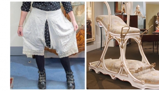 Knickers of Queen Victoria, sex furniture of King Edward and other things of the nobility, sold for a lot of money