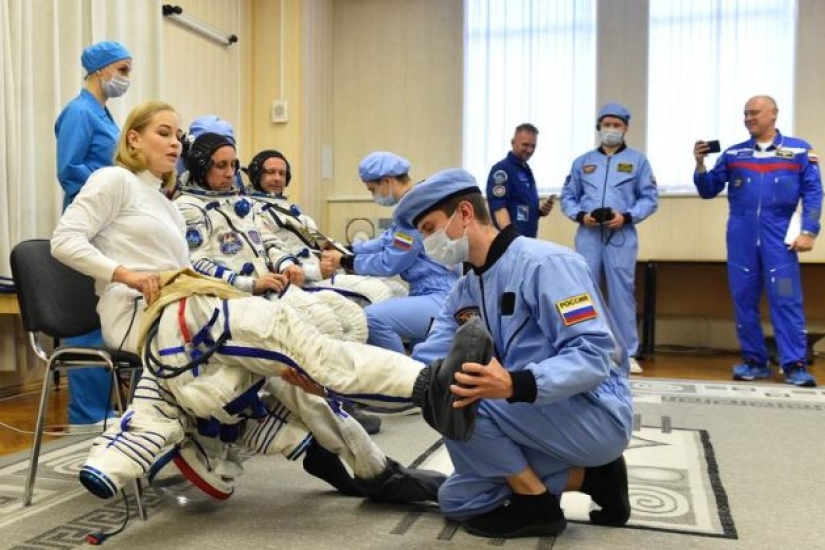 La actriz rusa fue a protagonizar el espacio