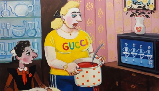 La artista Zoya Cherkasskaya dibuja con humor recuerdos de su infancia soviética