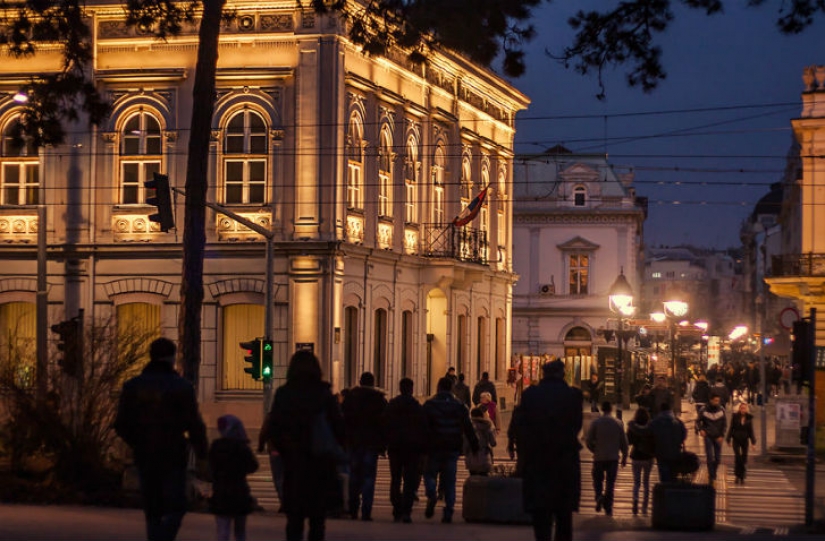 La belleza de Belgrado en la atmósfera fotos