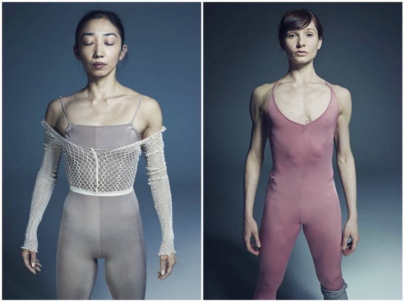 La belleza de los bailarines de las escuelas de ballet en el proyecto Rick invitado