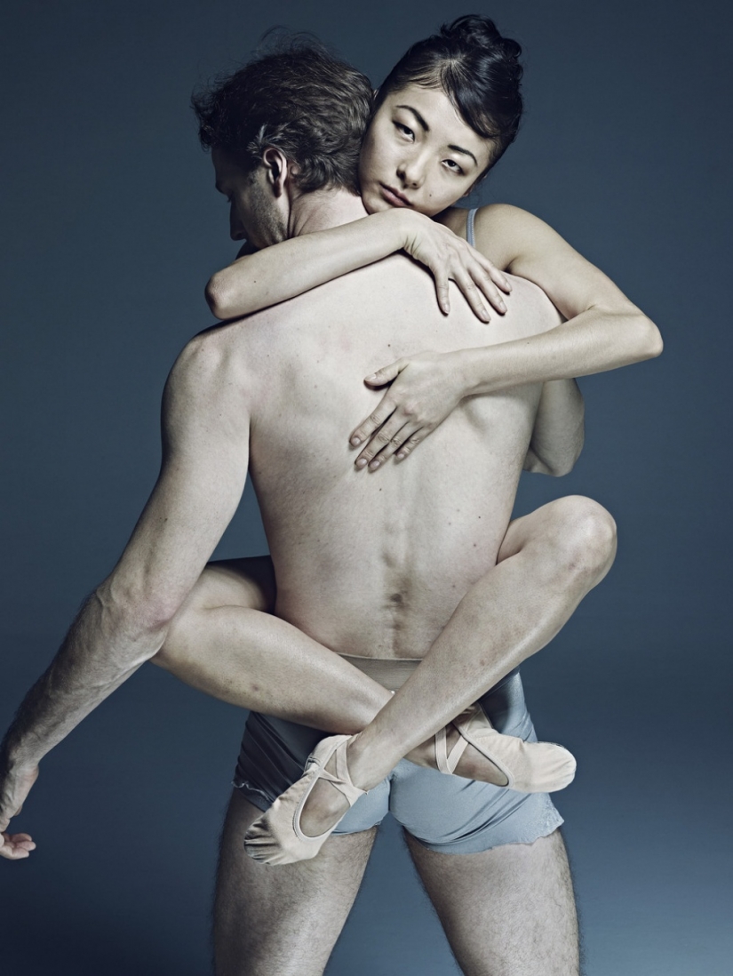 La belleza de los bailarines de las escuelas de ballet en el proyecto Rick invitado