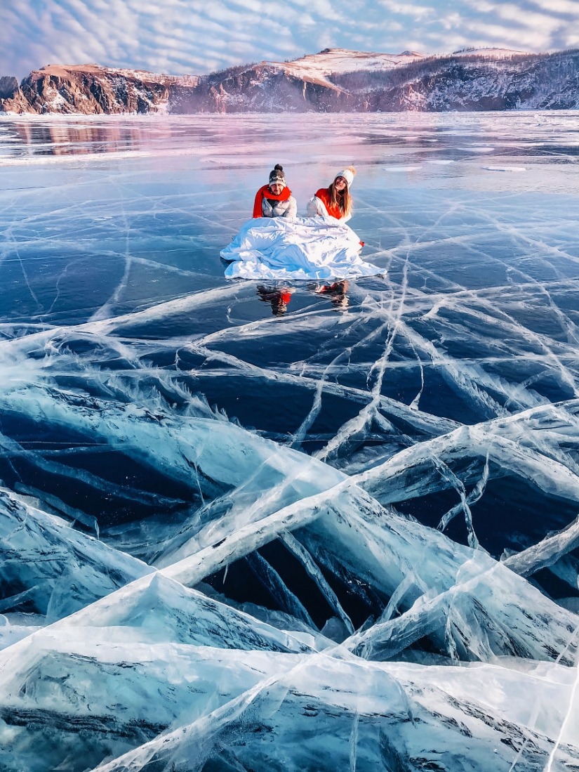 La belleza del frío Baikal: 30 nuevas fotos increíbles por Kristina Makeeva