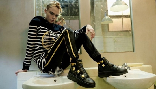 La casa que Cara Delevingne construyó: un túnel-vagina, un pozo con globos y otras locuras