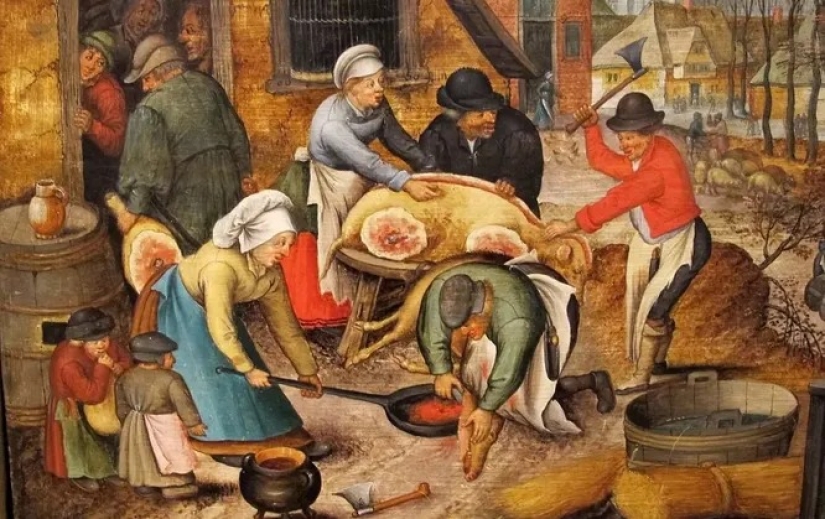 La comida rápida y la cerveza: la forma de comer de la gente de la Edad media todos los días?