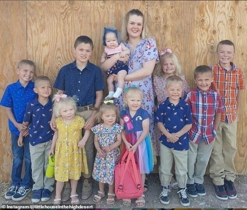 La esposa de 36 años del pastor ha dado a luz 11 veces, quedando embarazada cada año de matrimonio, y quiere más hijos