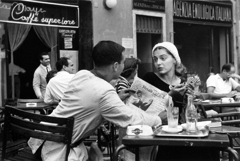 La legendaria serie fotográfica de Ruth Orkin "Una mujer americana en Florencia"