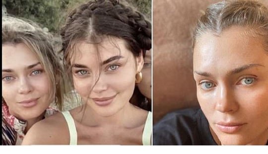 La modelo de Moscú y su madre de 45 años tienen la misma edad