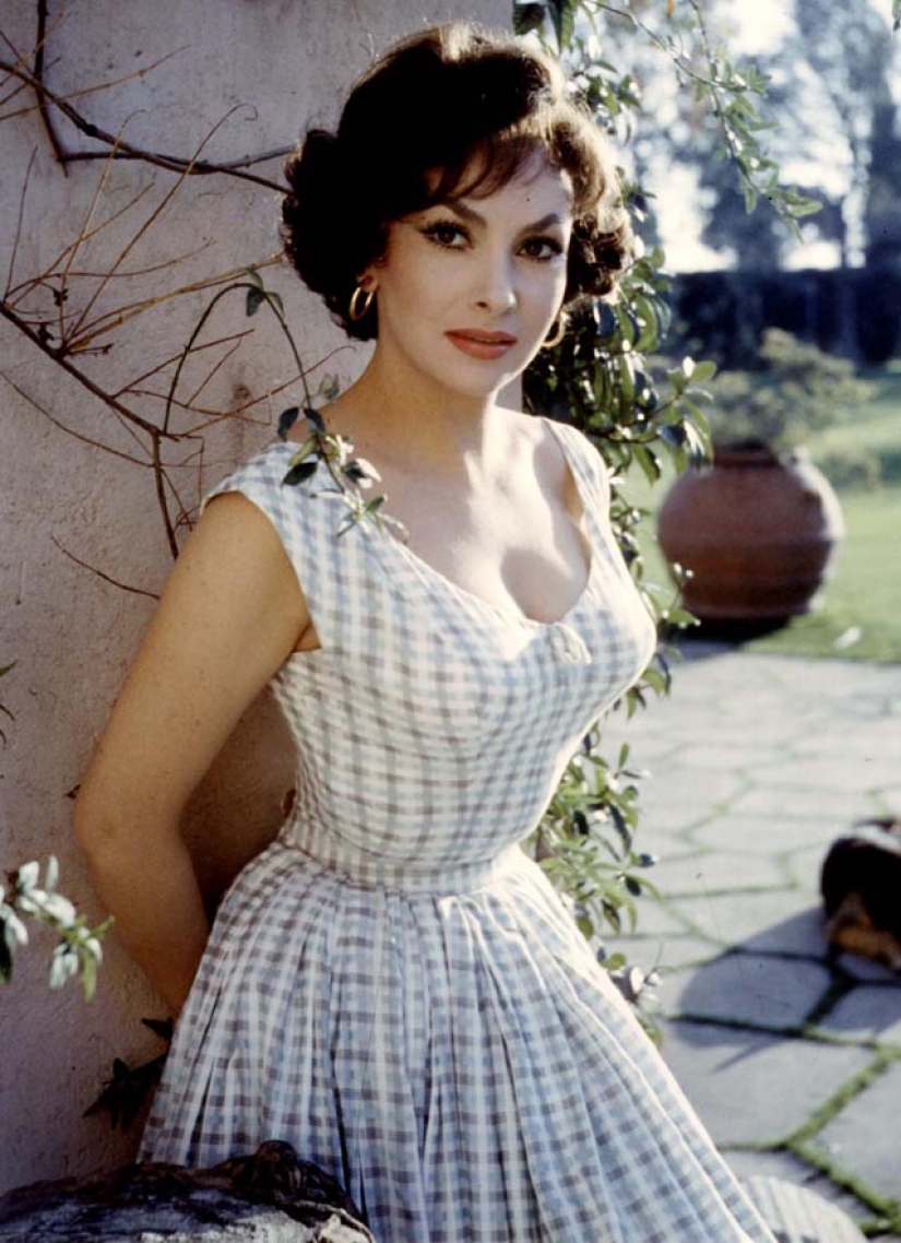 La mujer más hermosa de la década de 1960, apodada el Gran Busto - Gina Lollobrigida