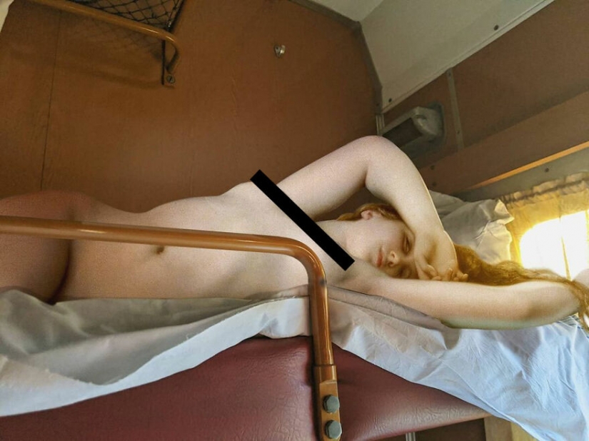 La ninfa en el asiento reservado y otros collages de Alexey Kondakov