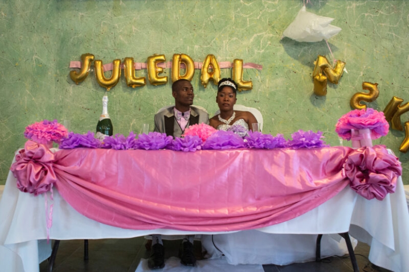 La ostentación y la pobreza de las bodas haitianas