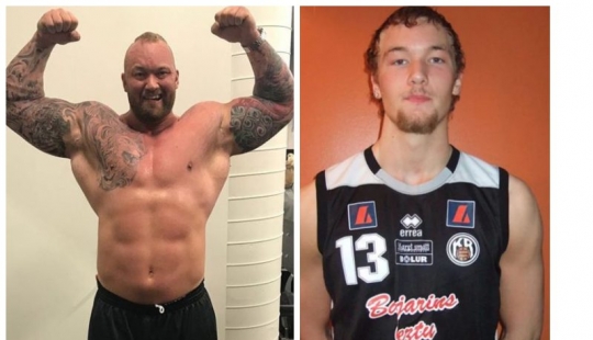 La Transformación de Mount Bjornsson: De jugador de baloncesto flaco al Hombre más Fuerte del Mundo