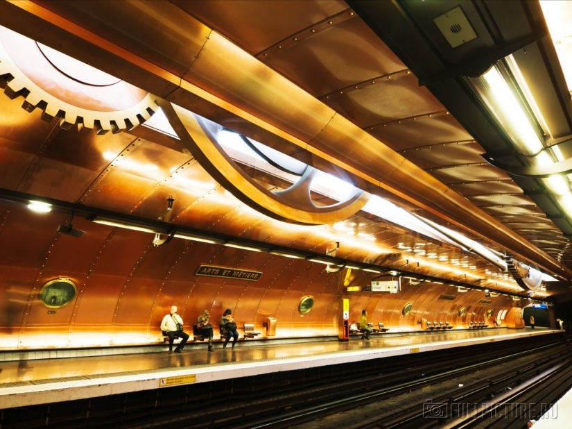 Las 7 estaciones de metro más bellas del mundo