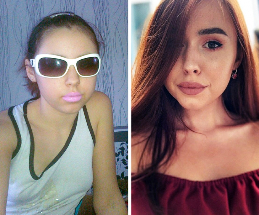Las chicas revelaron cómo la apariencia puede cambiar con los años.