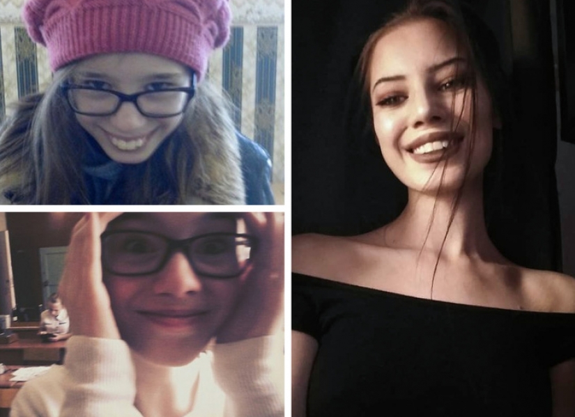 Las chicas revelaron cómo la apariencia puede cambiar con los años.