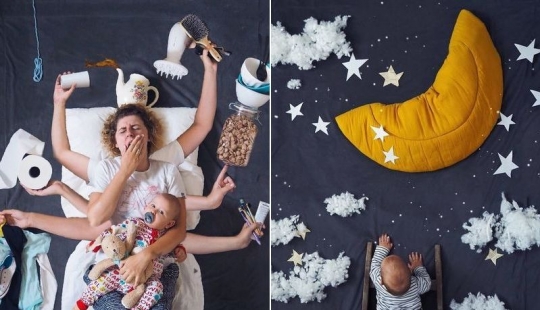 Las mejores ideas para las fotos de su bebé: imágenes de un increíblemente positiva de las madres en la plaza