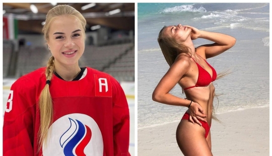 Las niñas y el hockey: 5 jugadores de hockey rusos encantadores en uniforme y sin