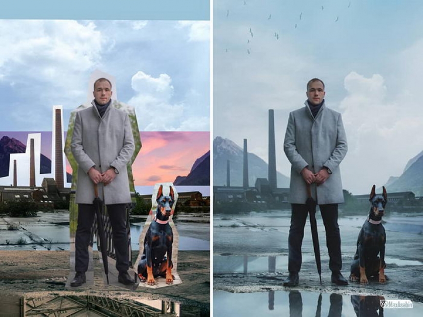 Las obras del duro maestro de photoshop ruso definitivamente sorprenderán su imaginación