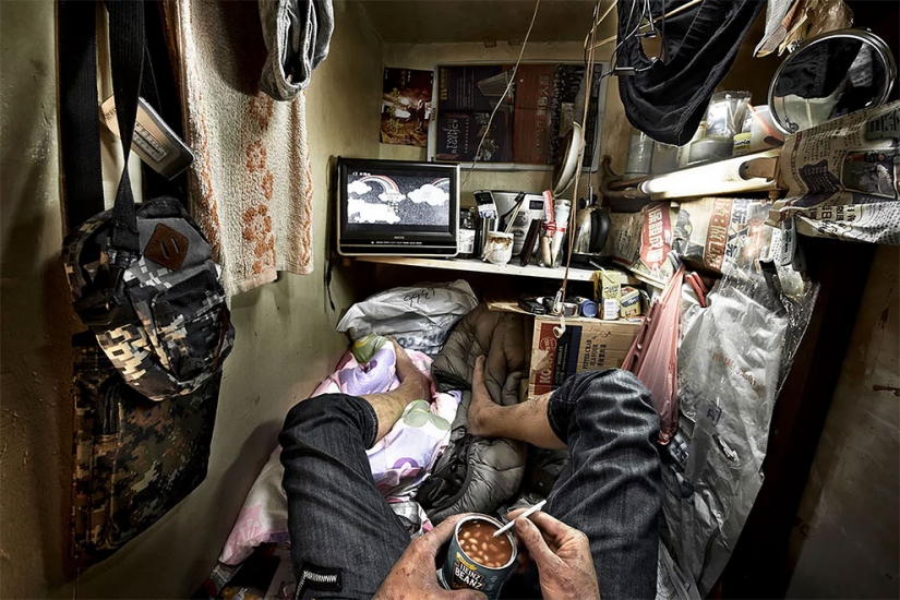 Life in a box: inside Hong Kong's tiny apartments