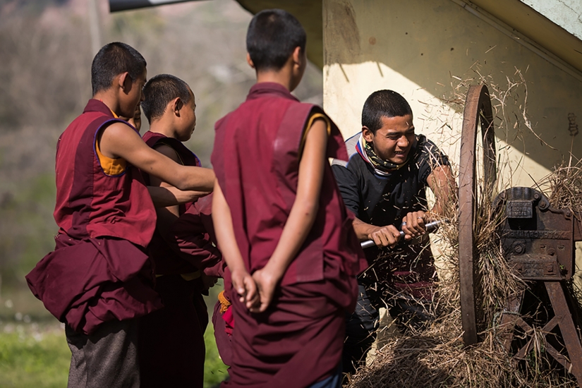 LIFE IN A BUDDHIST MONASTERY TILOPE: PHOTO ESSAY BY ALEXEY TERENTYEV