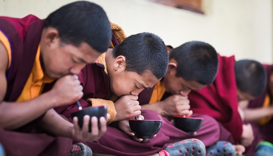 LIFE IN A BUDDHIST MONASTERY TILOPE: PHOTO ESSAY BY ALEXEY TERENTYEV