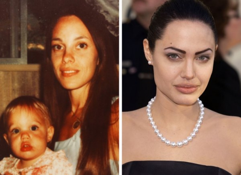 Like mother, like daughter: celebrity parents and their children at the same age