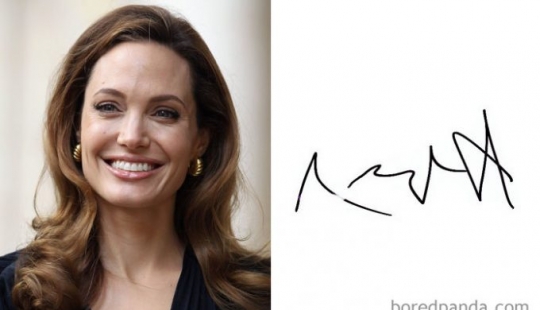 List of the most interesting celebrity autographs List of the most interesting celebrity autographs