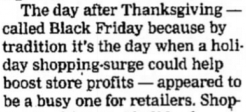 Lo que comenzó el Black Friday: la historia de la legendaria venta