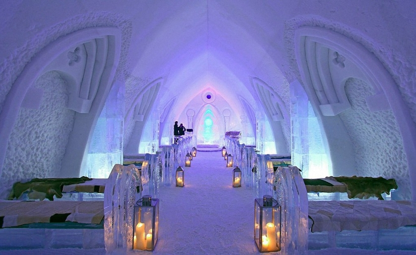 los 8 hoteles de hielo más increíbles del mundo