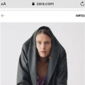 Los compradores de Zara dicen que es imposible comprar online debido a las extrañas poses de las modelos