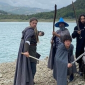 Los jugadores de rol italianos fueron al Vesubio para dejar caer el "Anillo de Omnipotencia" en la boca