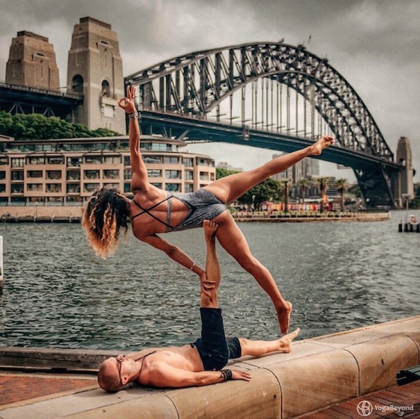 Love and yoga lessons can be found everywhere