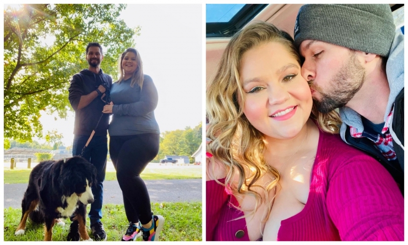 Love without borders: this couple is proud of their relationship, despite the 80-pound weight difference