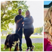 Love without borders: this couple is proud of their relationship, despite the 80-pound weight difference