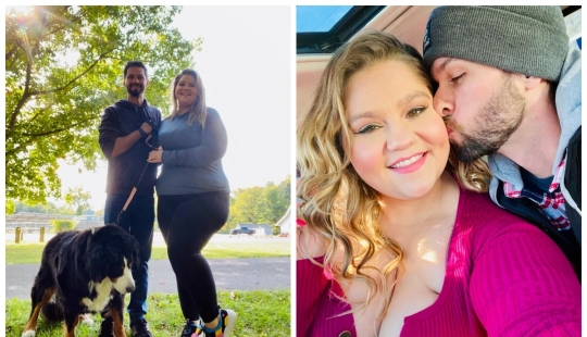 Love without borders: this couple is proud of their relationship, despite the 80-pound weight difference
