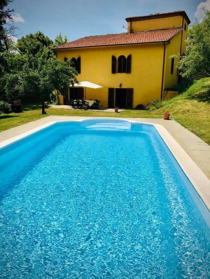 Lucky ticket: a beautiful Italian villa with a swimming pool is raffled off in a lottery